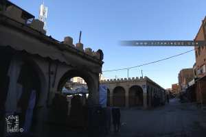 Arcades du vieux marché de Béchar ...