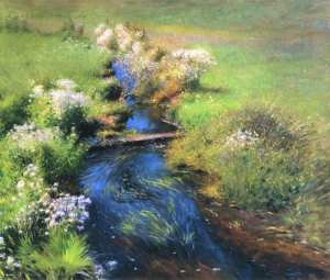 Dennis Miller Bunker (1861 - 1890),  Wild Asters