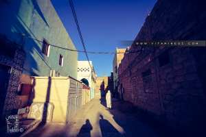 Ruelle de l'ancienne mosquée du Ksar Tagda de Béchar