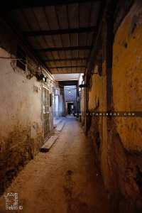 Etroite ruelle du Ksar Tagda de Béchar