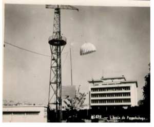 Alger- Ecole de parachutage