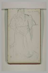 Une juive, vue de dos