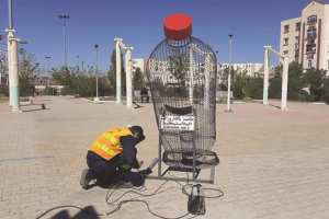 ARRÊT SUR IMAGE - Vu à El-Eulma (Sétif): Collecte et recyclage des bouteilles en plastique
