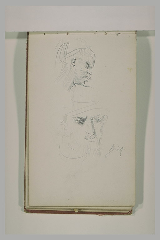 Têtes de noir et de juif