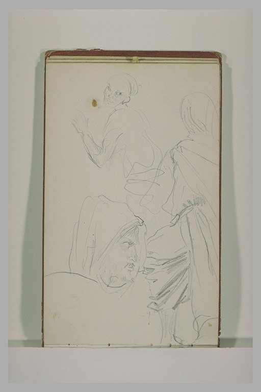 Etudes d'un noir, d'un arabe et d'une juive