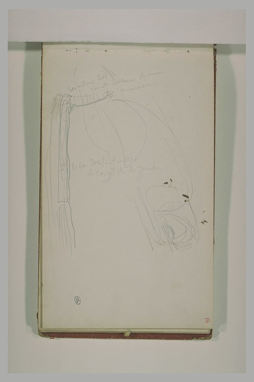 Détails de costumes orientaux