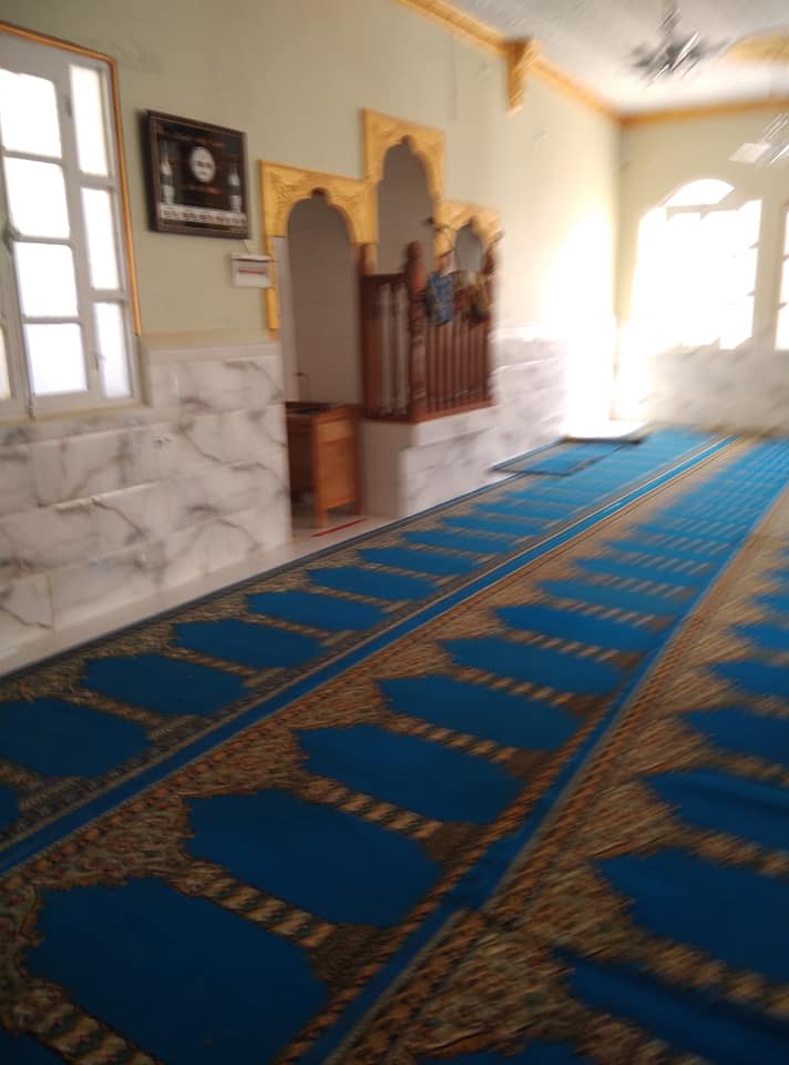 اول صلاة جمعة يقام بمسجد طارق بن زياد الوضحة يابوس .