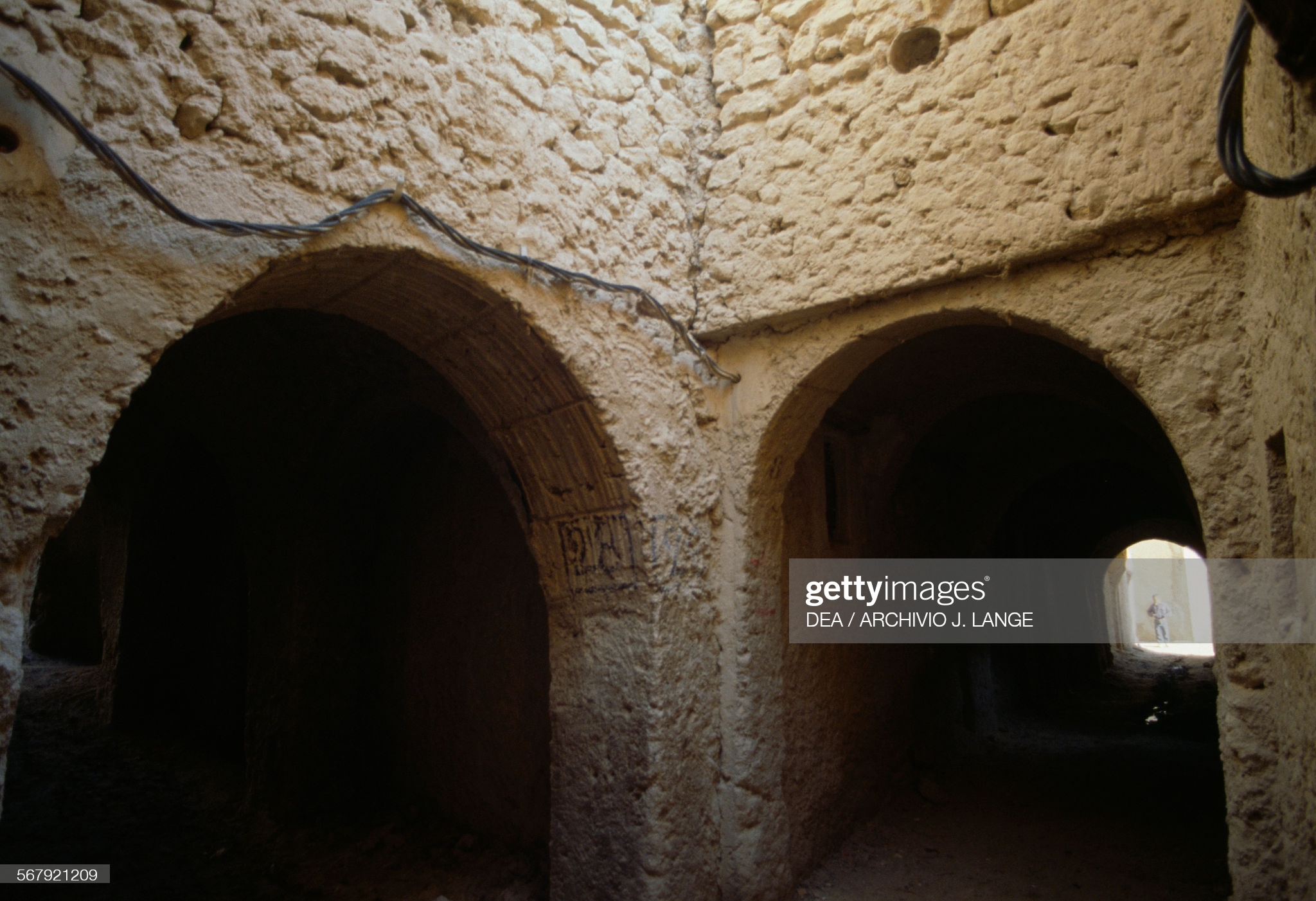 La cour du vieux ksar de nezla touggourt