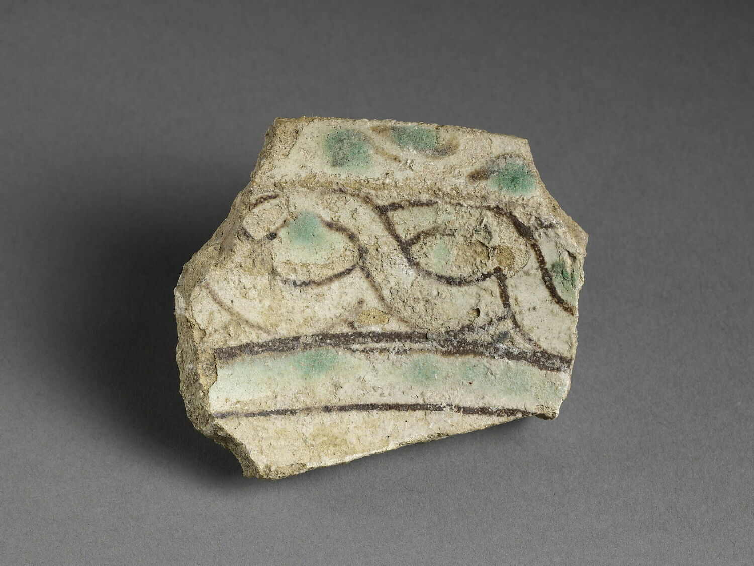 Fragment de bord de plat