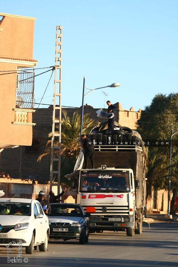 Livraison de pneus à Béchar