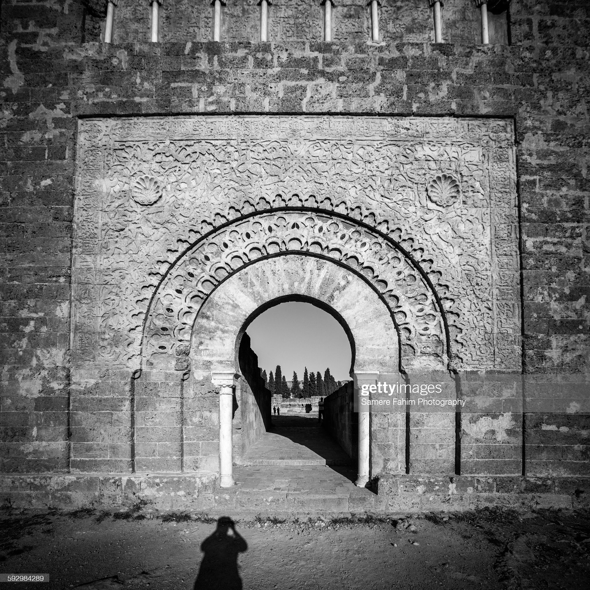 une des 13 portes de la mosquée de mansoura tlemcen