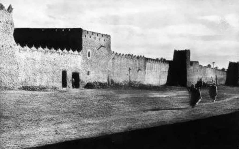 Ancienne photo de Ksar Tagda de Béchar