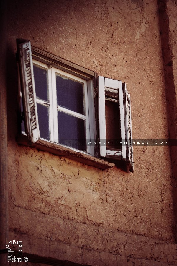 Fênetre d'une maison au vieux Ksar Tagda de Béchar