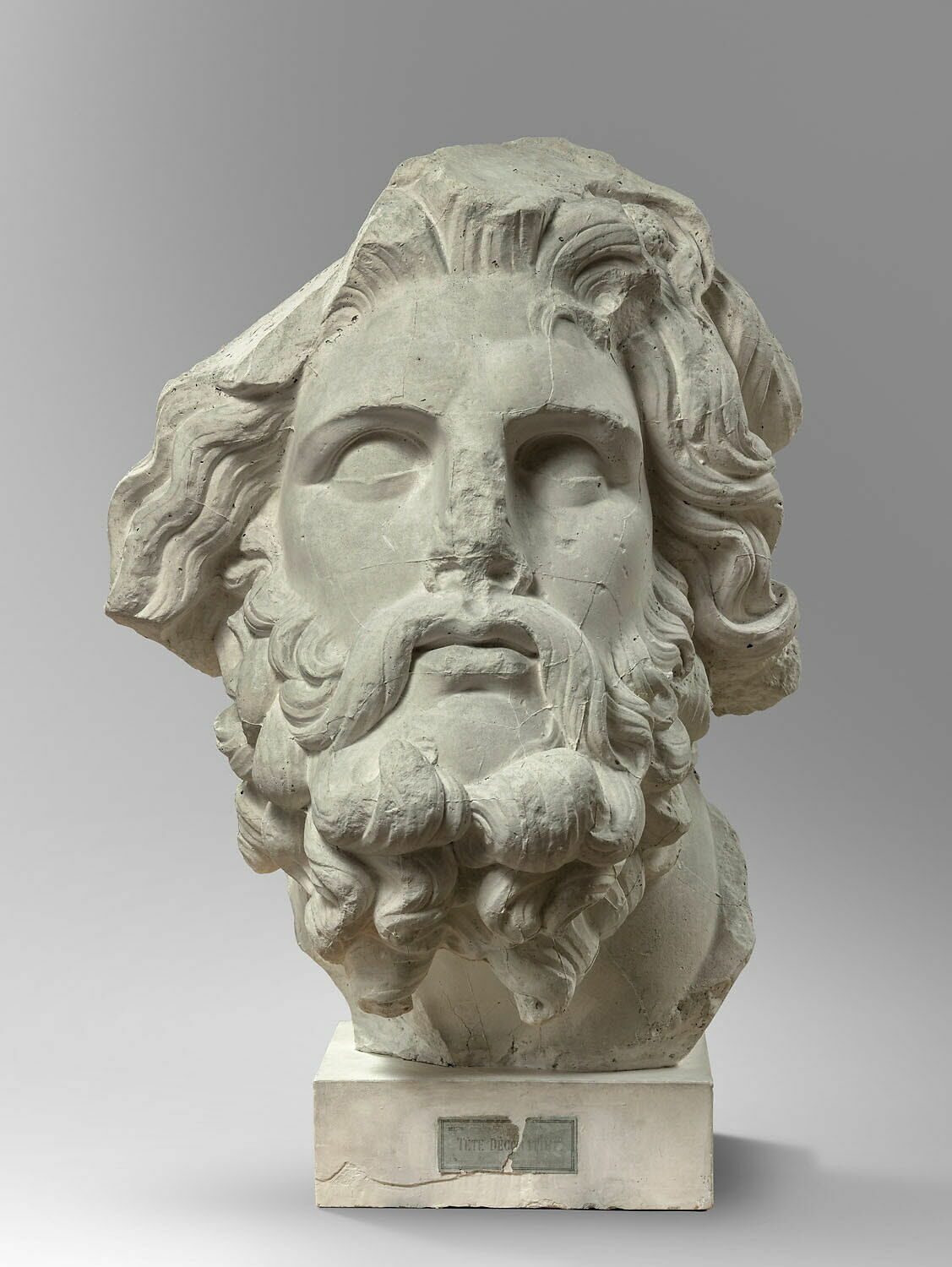 Moulage ; statue ; Poséidon Cherchell