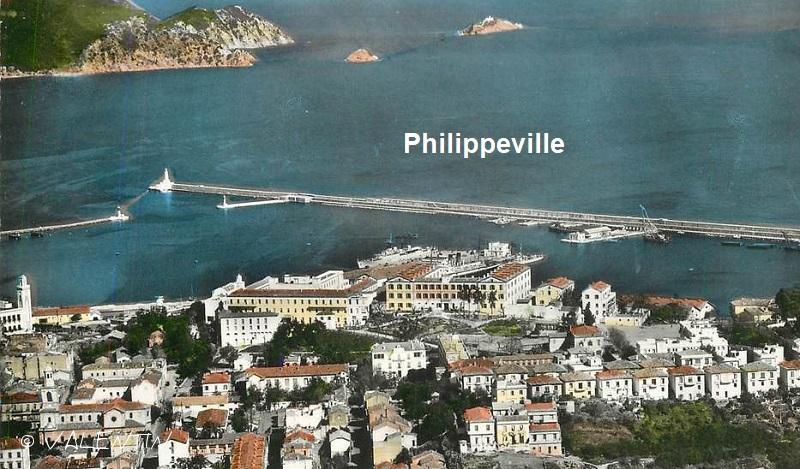 Philippeville - Vue sur le Port et la Baie de Stora