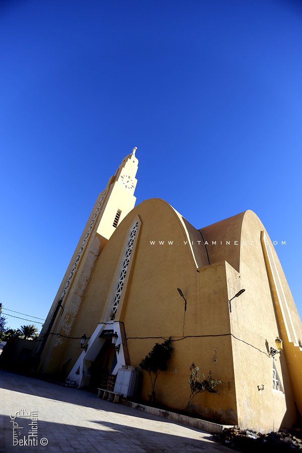 Façade Mosquée de Béchar ancienne église