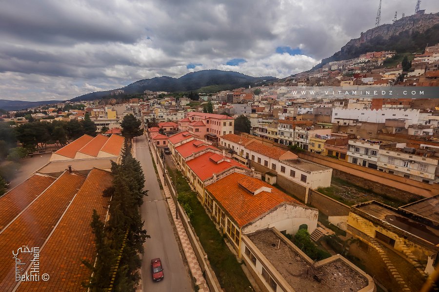 Lycée Technicum, Commandant Faradj, vue de haut