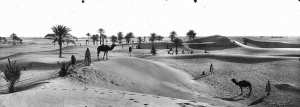 Désert du Sahara vers 1900