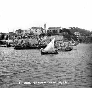 Annaba (ex-Bone - Algerie). Vue vers la casbah vers 1890