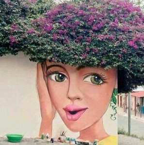 coiffure vegetale