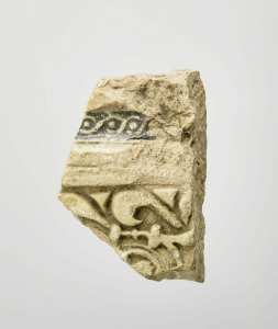 Fragment de paroi de vaisselle