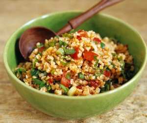 Boulgour aux légumes