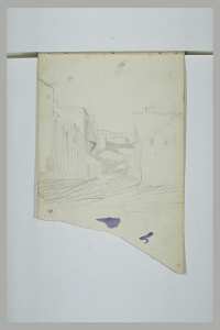 Vue d'une rue de village