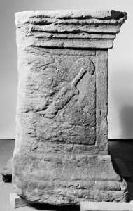 Autel ; inscription