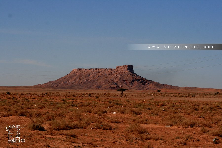 Très beau Canyon sur la route de Abadla (wilaya de Béchar)