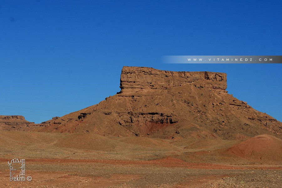 Très beau Canyon sur la route de Abadla (wilaya de Béchar)