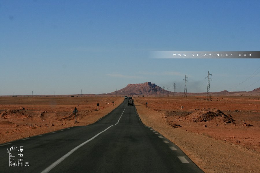 Monts du Gara El Betik? au nord de Abadla