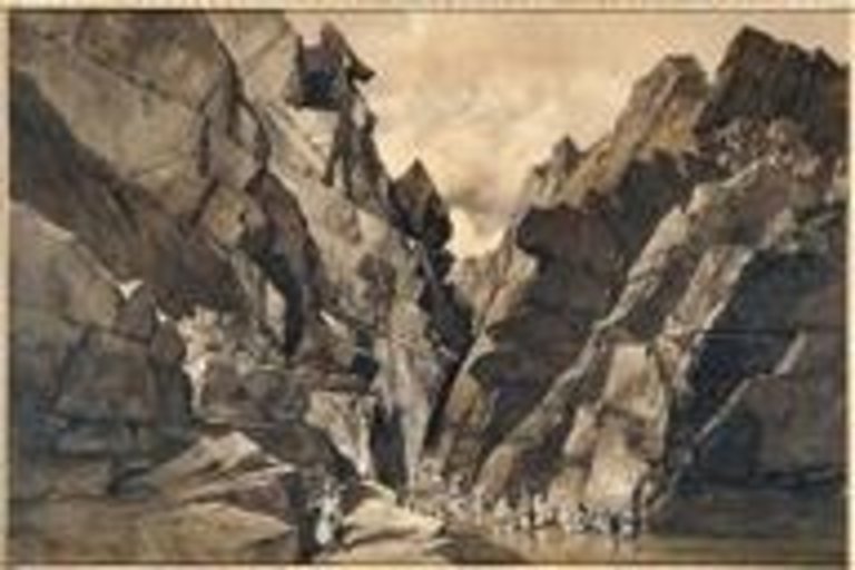 Troisième muraille des Portes de Fer - 28 octobre 1839