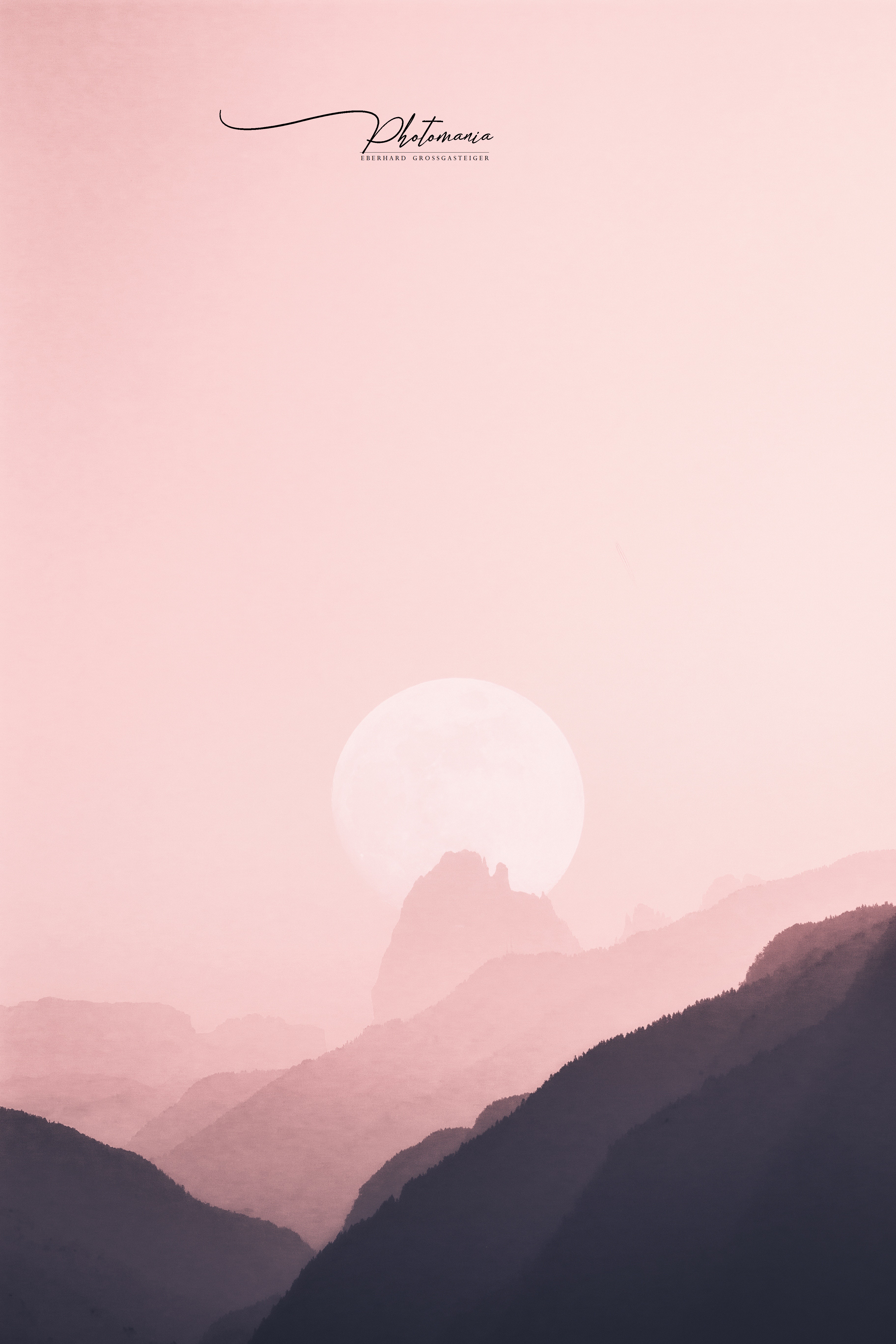 la beauté de la lumière - silhouette de montagne