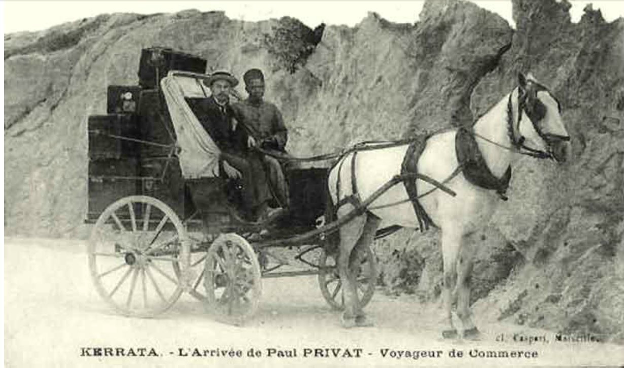 Béjaia- Kerrata-voyageur de commerce