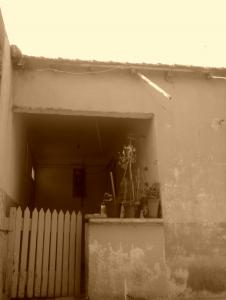 l'entrée d'une maison de maitre