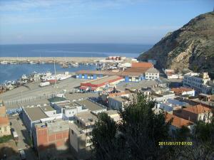 PARTIE EST DE GHAZAOUET.ENTREE DU PORT.