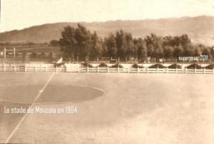 Le stade de Mouzaia en 1964