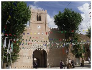 مدخل قلعة المشور