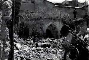 vieille maison en démolition