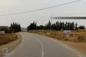 entrée Village Mkamet (Commune d'El Fehoul)