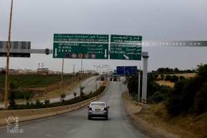 Entrée de la ville de Ain Temouchent en venant de Tlemcen
