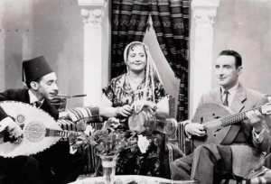 Préparation d'une émission de TV le 03 juillet 1955 !