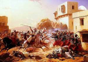 Le dernier combat(Bataille de LAGHOUAT 1852)