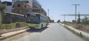 Stationnement abusif d'un bus en panne depuis plus de 3 mois