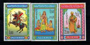 Timbre poste Algérie : 1966 Miniatures de Mohammed Racim