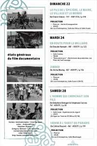 AndanaFilms : un catalogue très présent sur la 33ème édition des États généraux du film documentaire - Lussas :