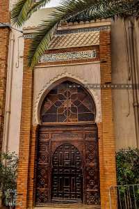 Porte d'entrée Mosquée Abou Oubayda El Jarrah à El Kalaa, Tlemcen