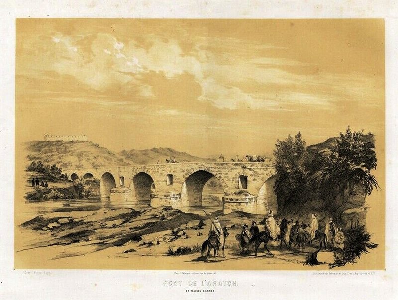 Le pont de l'Harrach