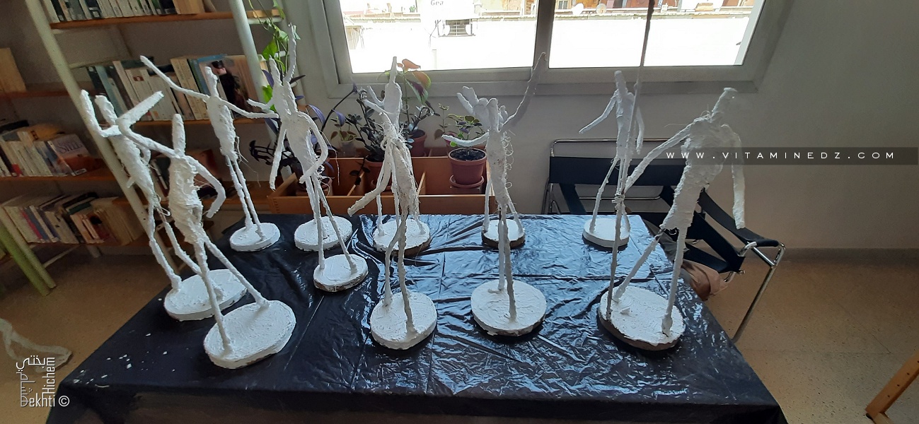 L'atelier sculpture dirigé par M'hammed BOUHEDDADJ - Artiste Peintre - Sculpteur et Graveur