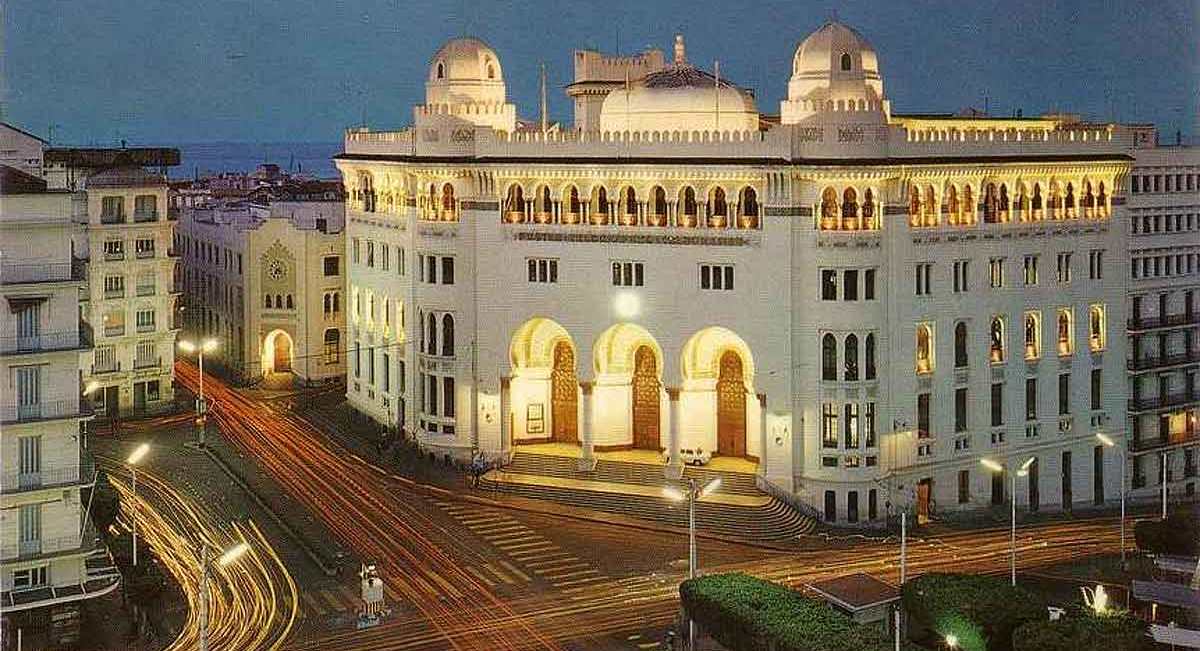 alger by night la grande Poste